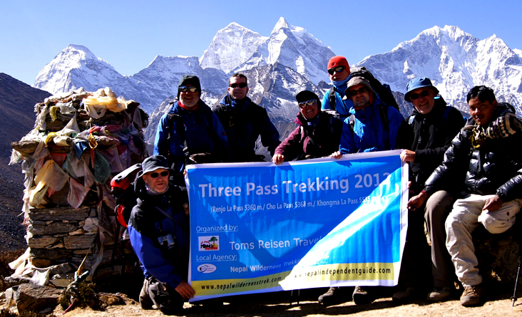 3 pass trekking