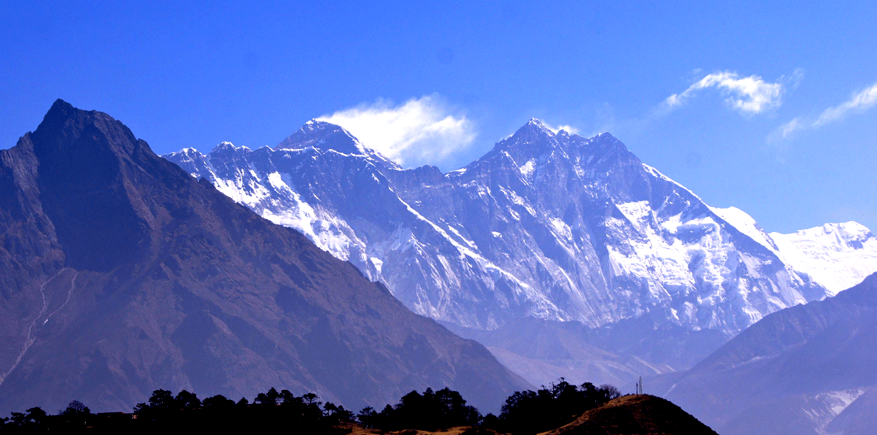 Everest View from Namche