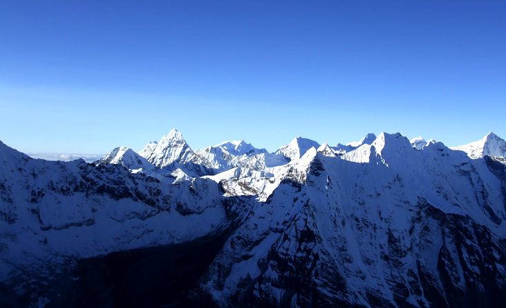 morning View from Island peak Summit