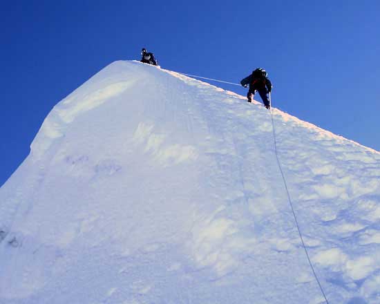 top of the Island peak