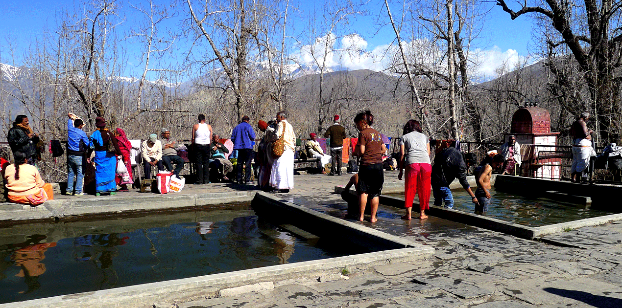 Muktinath pilgrim