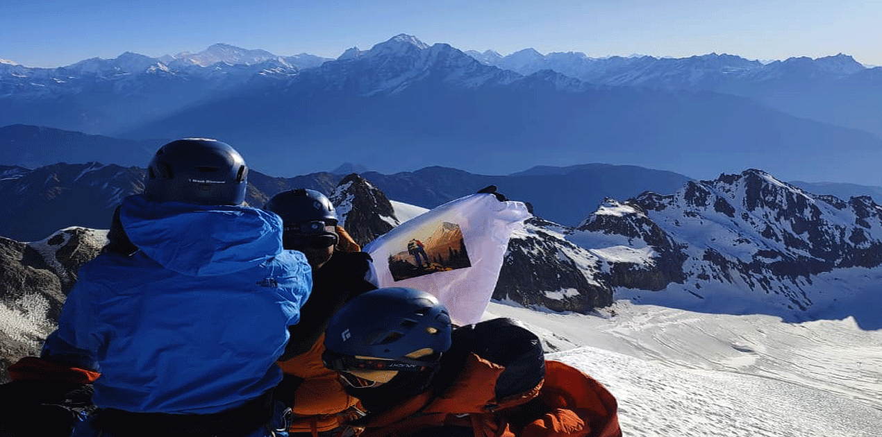 Paldor peak summit guide Sangita tamang