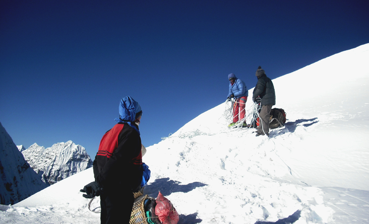 Sherpani Col passes