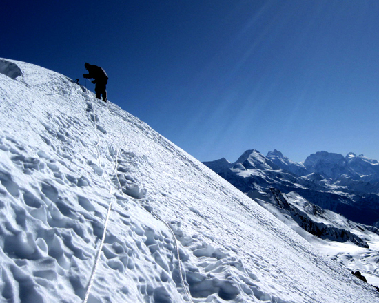 Chulu far east peak Climbing