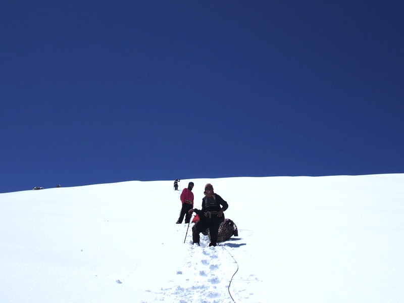 Sherpa guide to Mera peak 