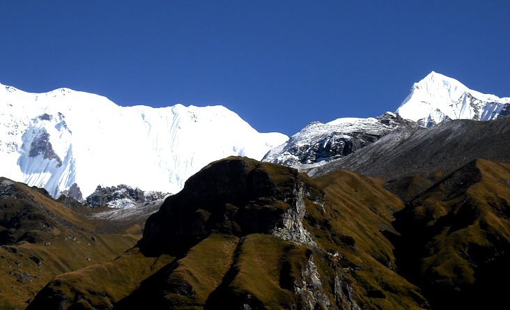 tent peak climbing