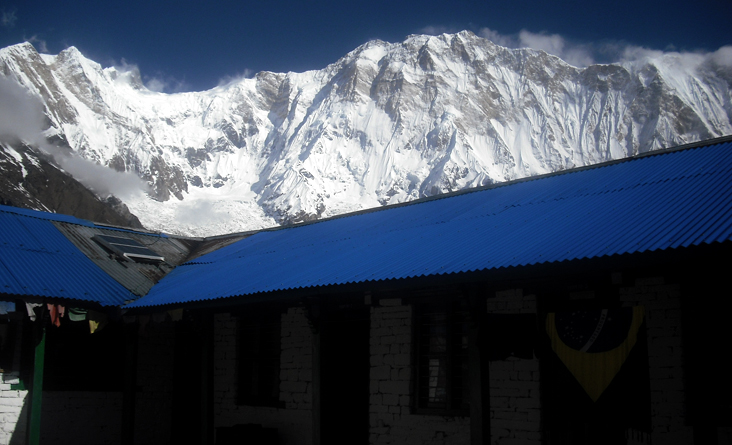 tent peak climbing