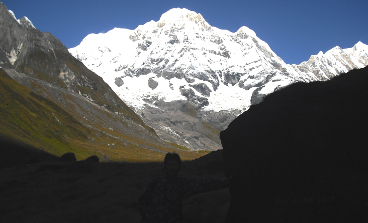 tent peak climbing