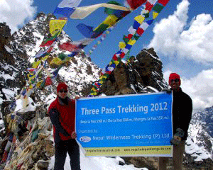 Three Pass Trekking Video