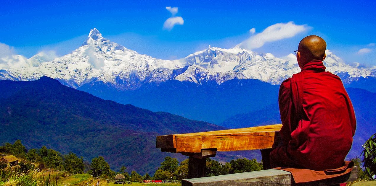 Fishtail mountain View from Dhampus