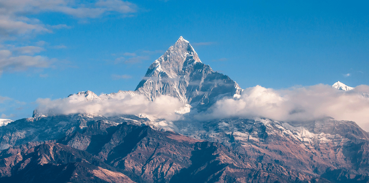 Fishtail mountain View from Dhampus Trek