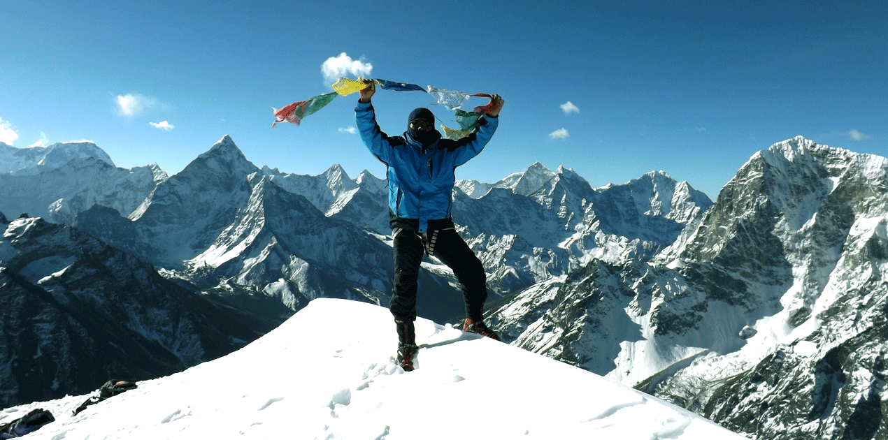 Lobuche peak Climbing arranges from Dingboche