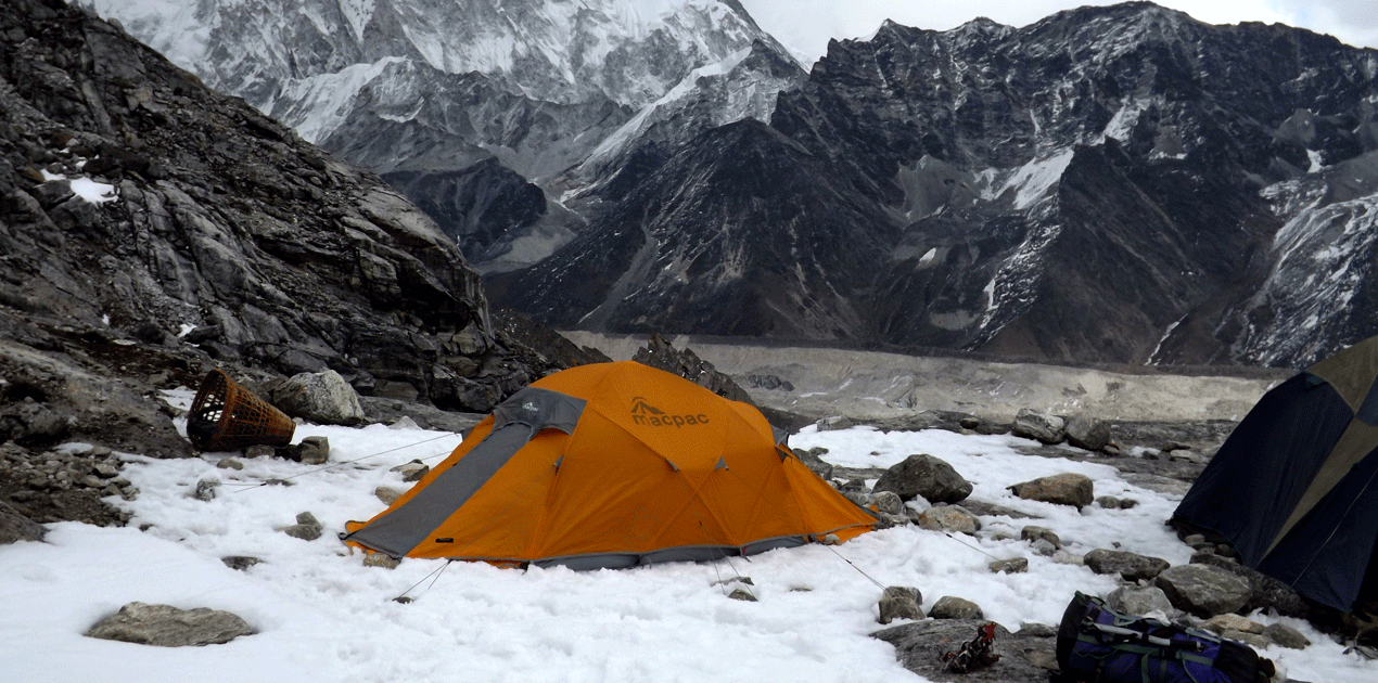 Lobuche peak Climbing arranges from Dingboche