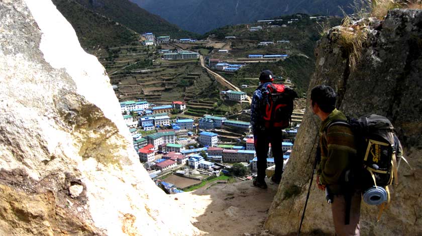 Namche-bazaar Namche bazaar