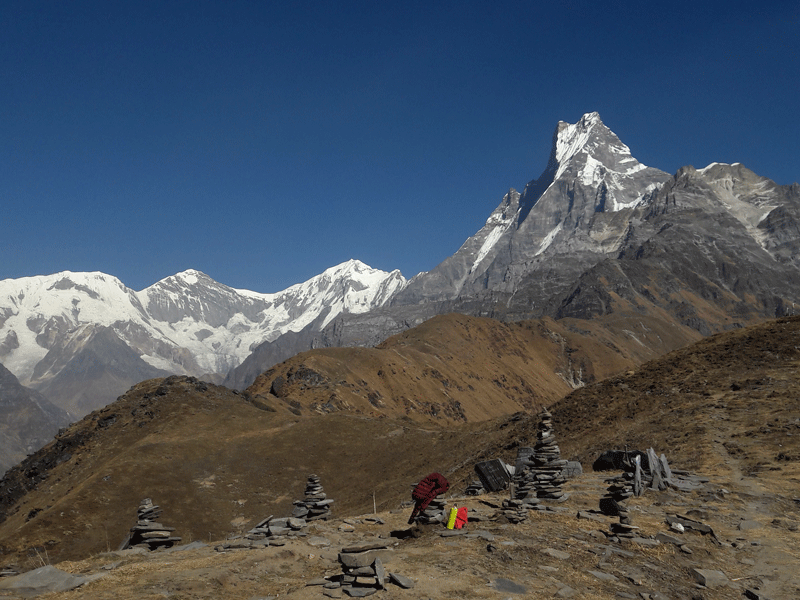 balcony view Mardi himal base camp 