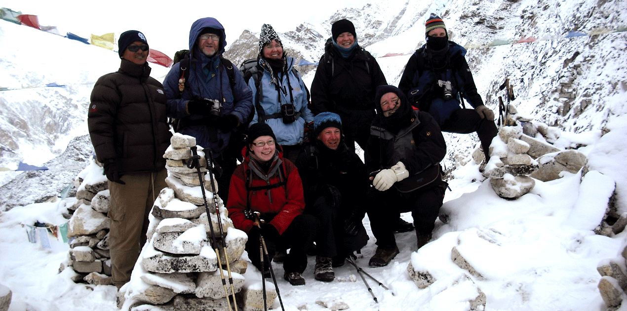 Everest Base Camp group photos