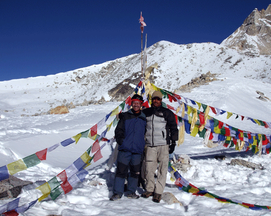 Larke pass of Manaslu Circuit trek