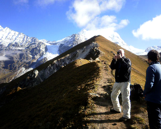 Langtang mountain views