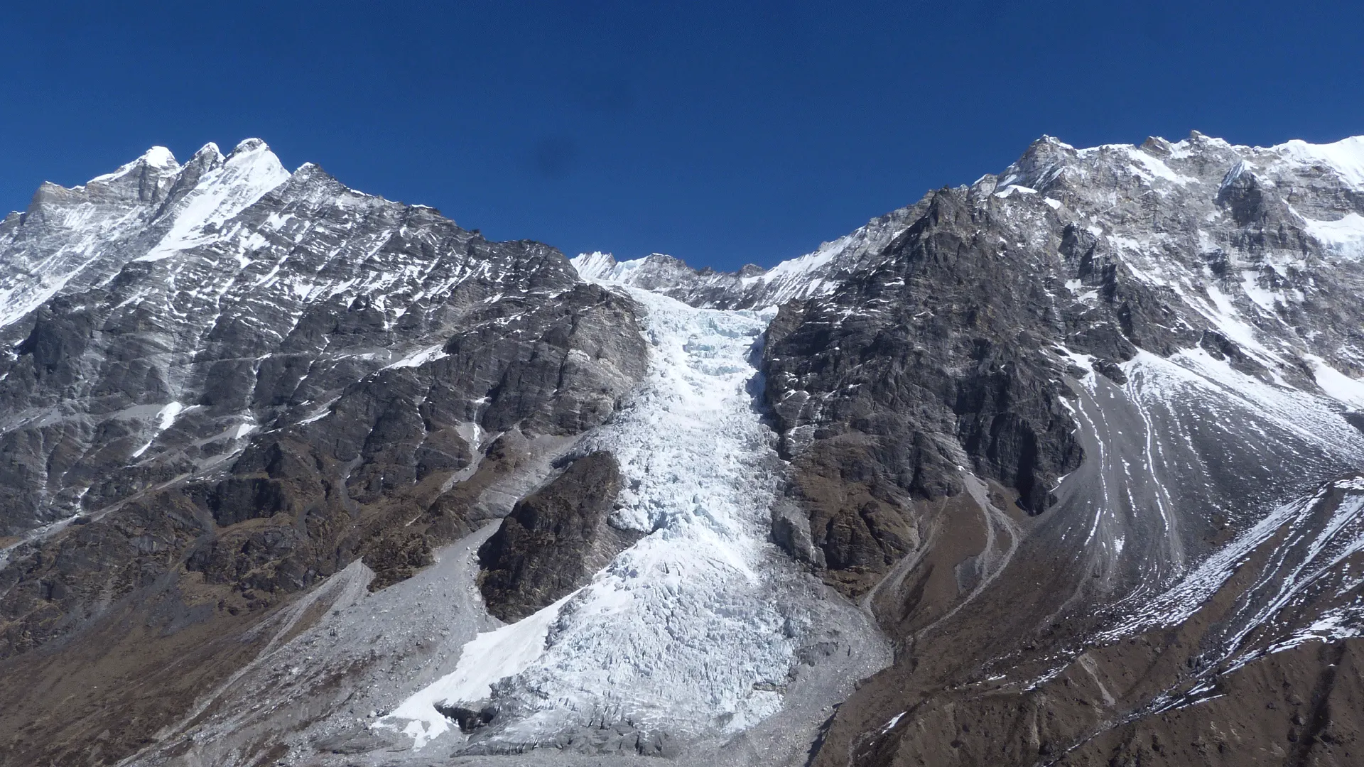 langtang glacier