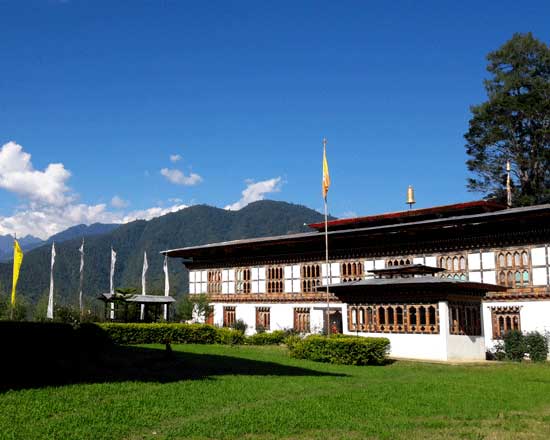 Bhutan palace