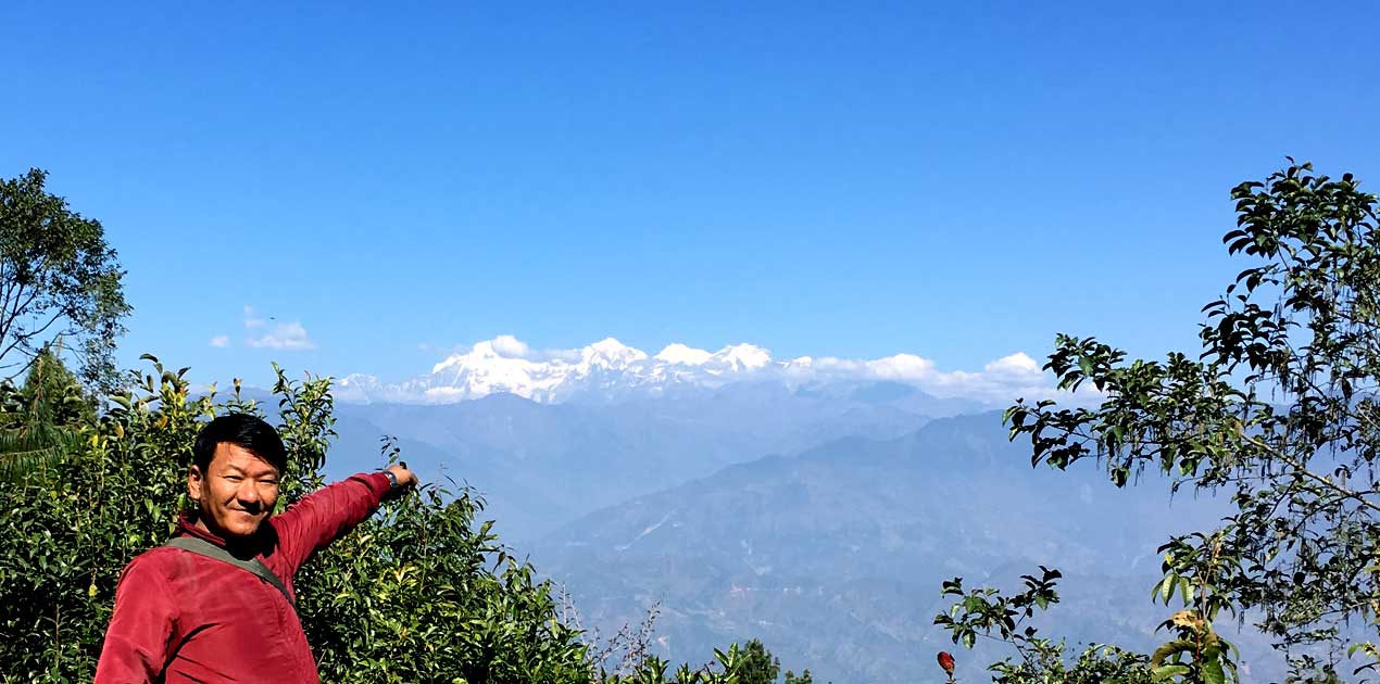 Kanesh himal view from kakani