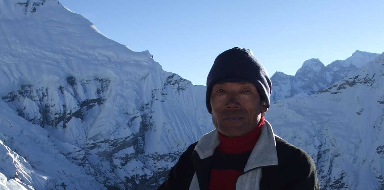 Island peak top