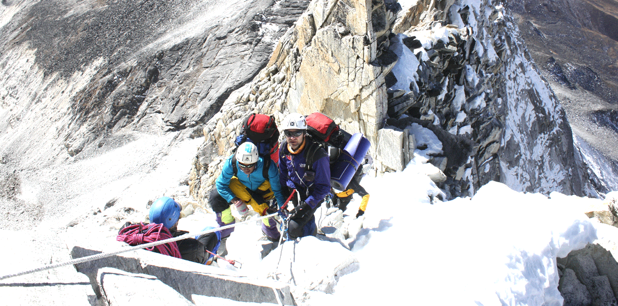 Ama Dablam camp 2