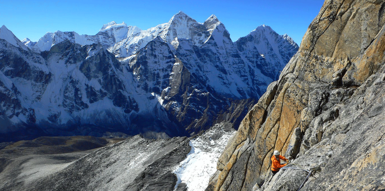 Ama Dablam rock