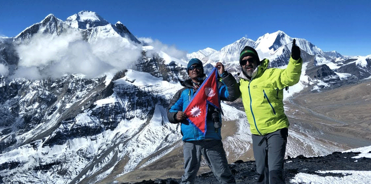 Dhampus peak climbing