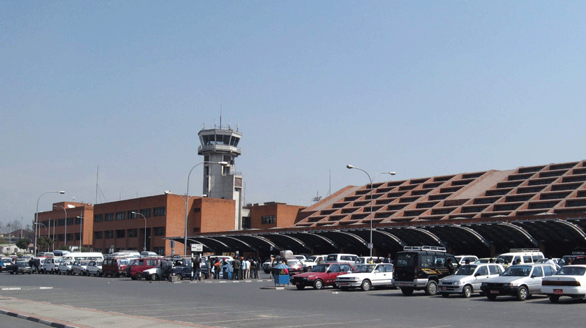Tribhuvan international airport on arrival visa