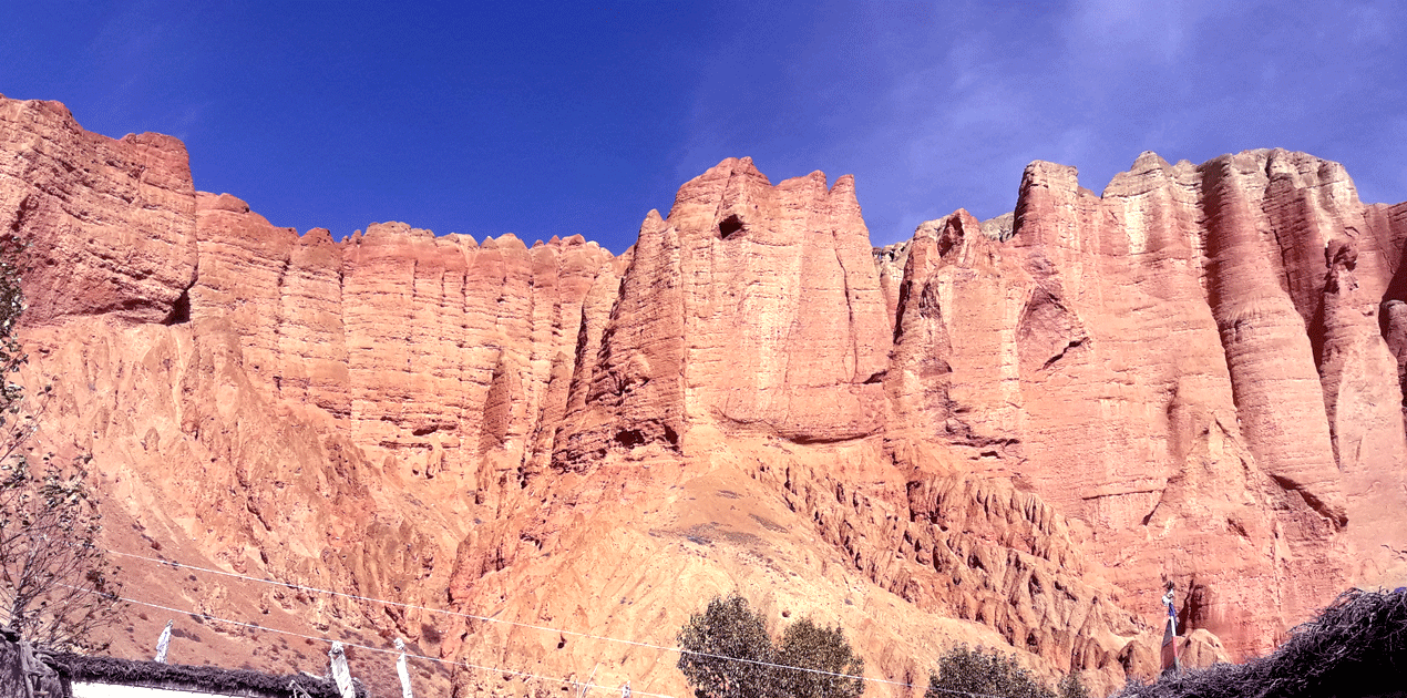 upper mustang Teri la pass