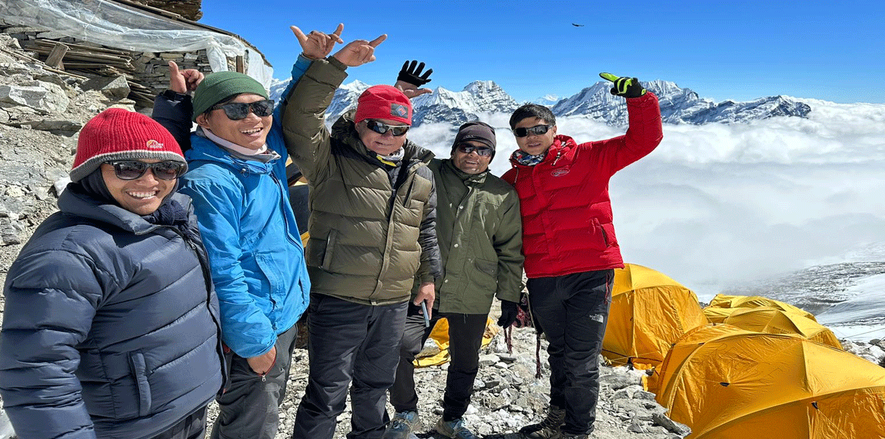 Mera peak high camp