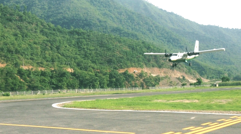 Ramechhap to Lukla flight