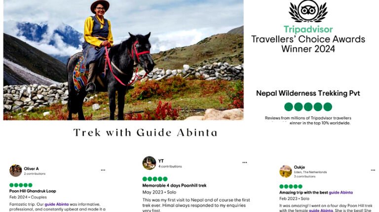 Female Trekking Guide in Nepal