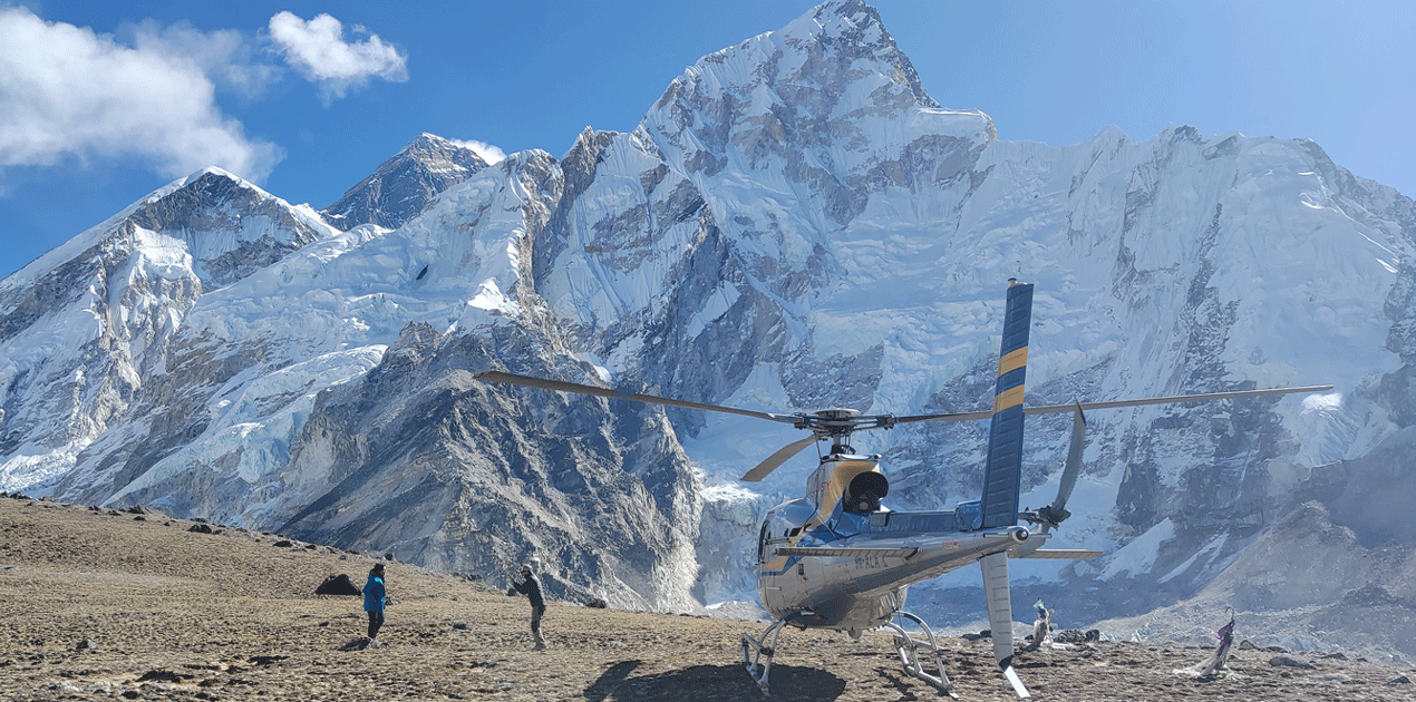 Everest Base Camp Luxury Trek with helicopter back
