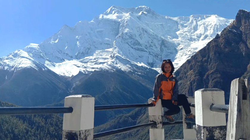 Diku-Sherpa-female-trekking Diku Sherpa female trekking guide in nepal