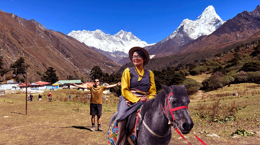 Female Sherpa guide