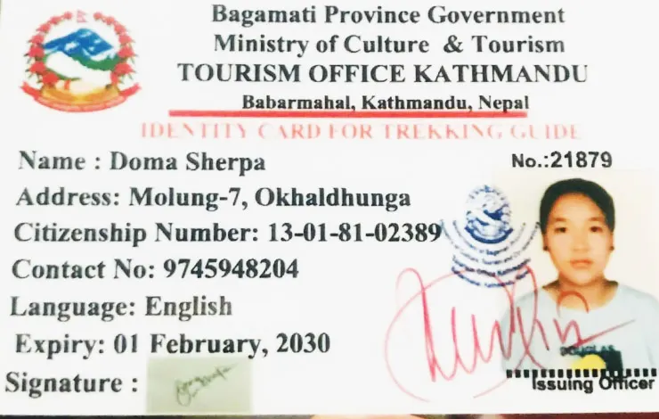 Doma sherpa