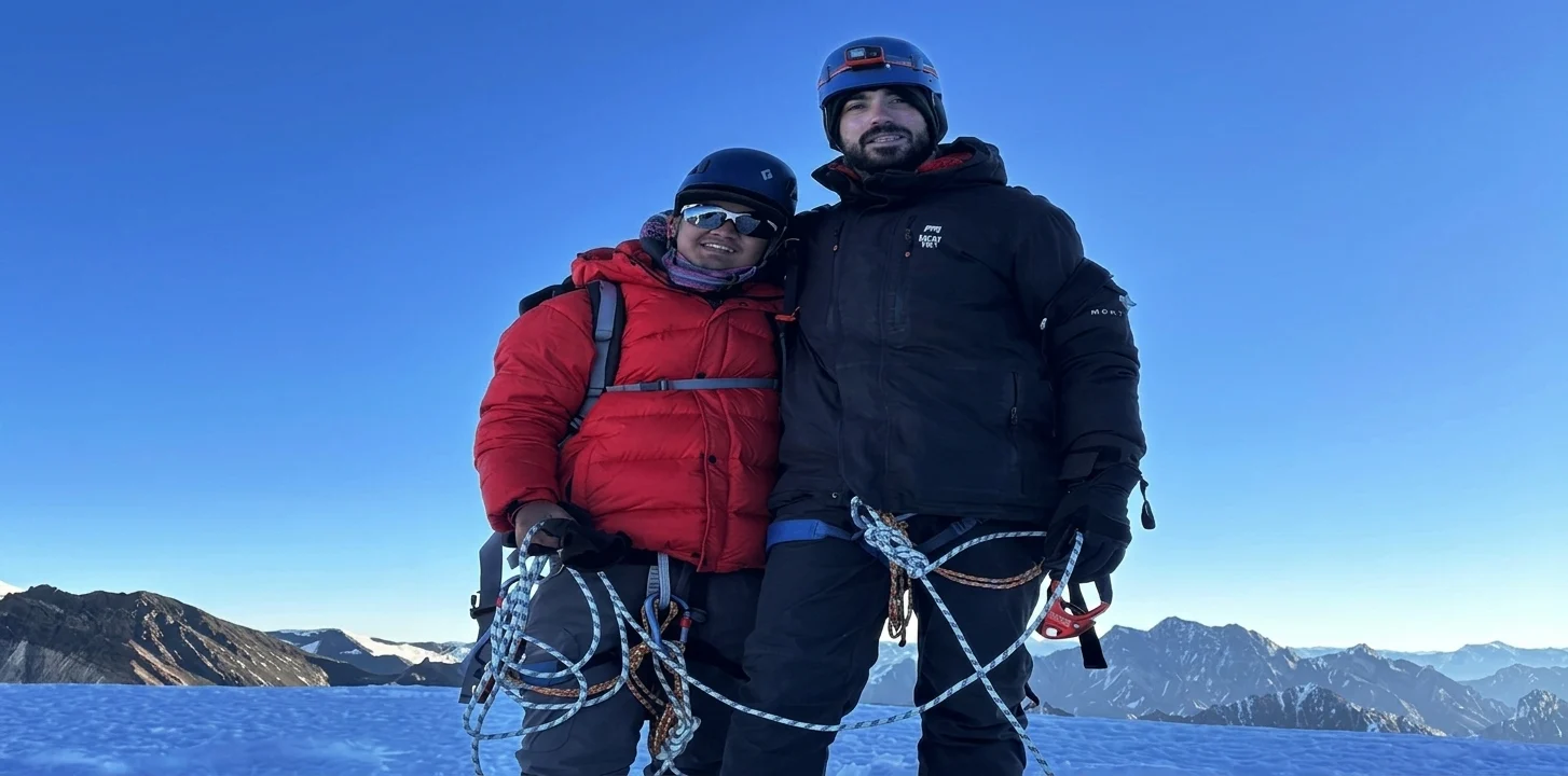 Larke Peak Climbing