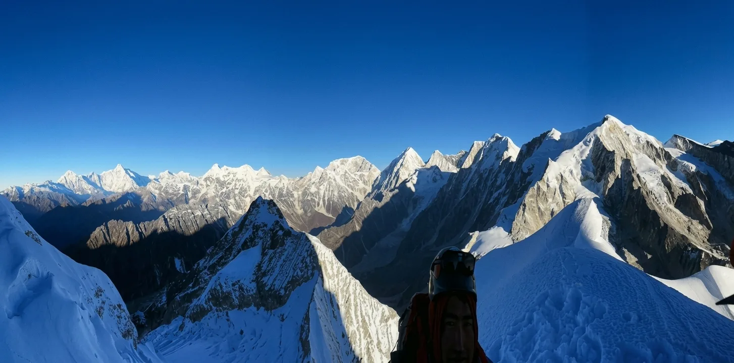 Larke Peak Climbing