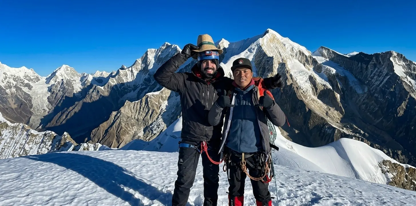 Larke Peak Climbing