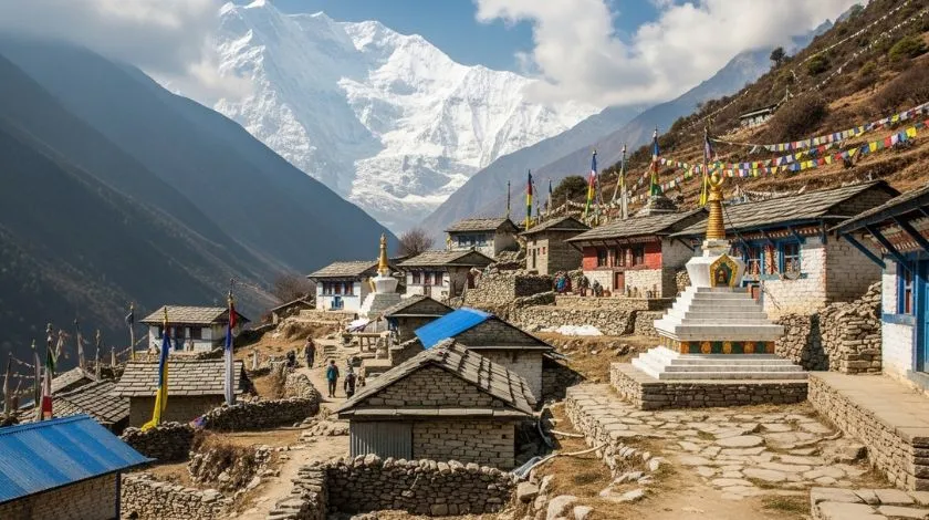 Nepal Manaslu Circuit Trek cultural & local communities