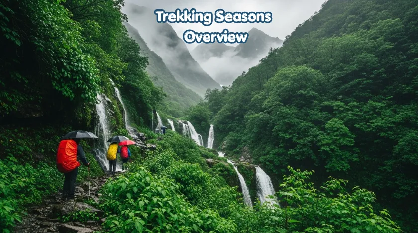 Trekking seasons in manaslu trek circuit nepal