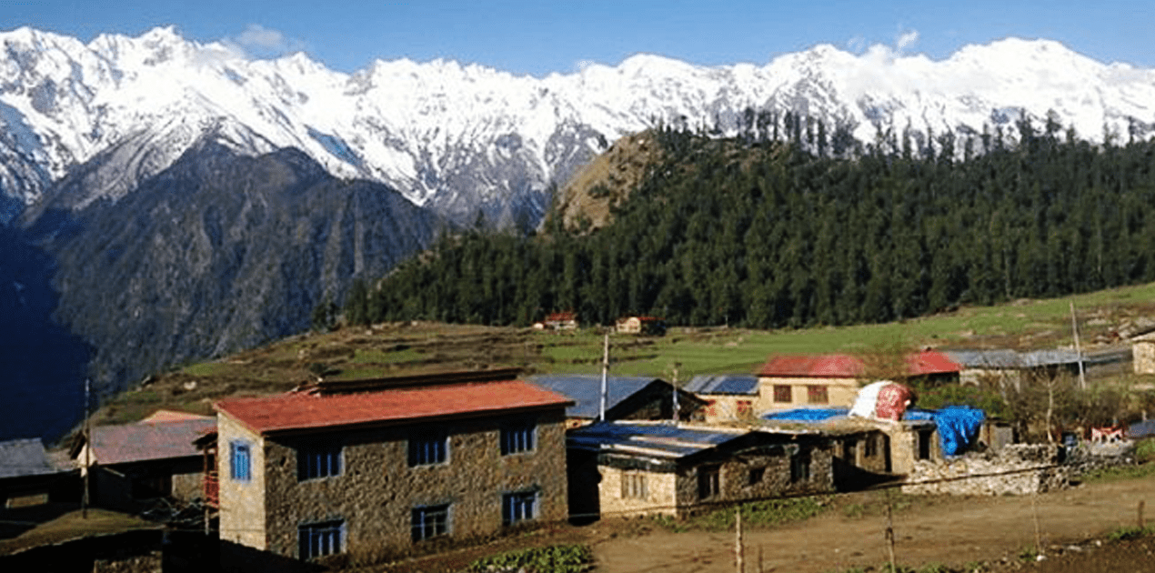 Paldo base camp trekking image