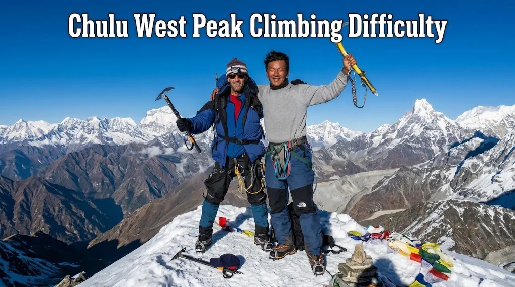 Chulu West Peak Climbing Difficulty