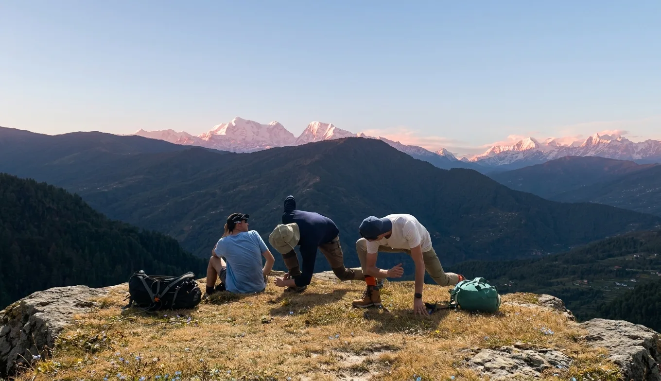 How to get to Pikey peak from kathmandu
